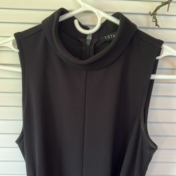 1 State π€ Mock Neck belted jumpsuit pantsuit XS - Picture 10 of 12